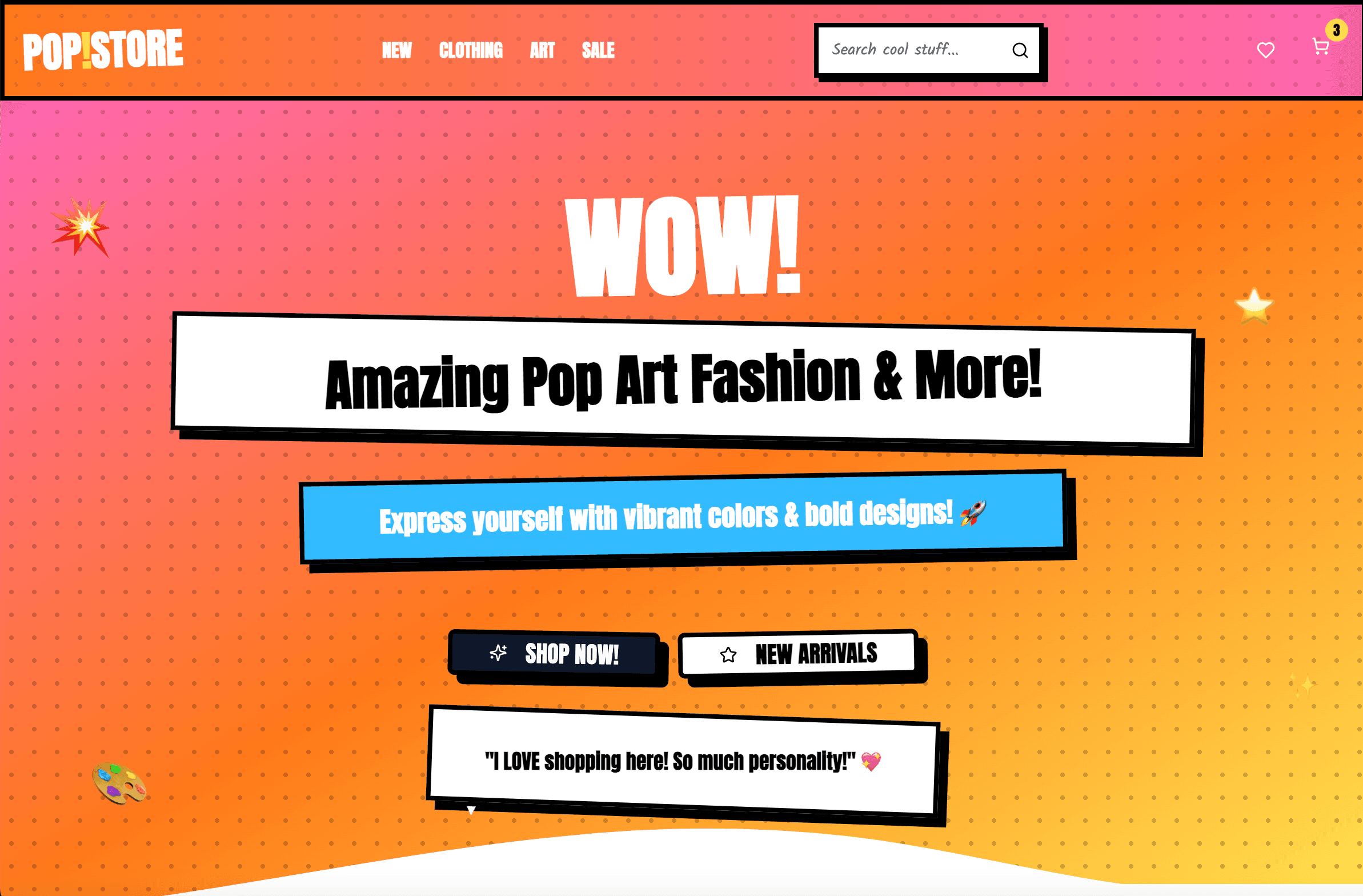 Retro Pop Art Store